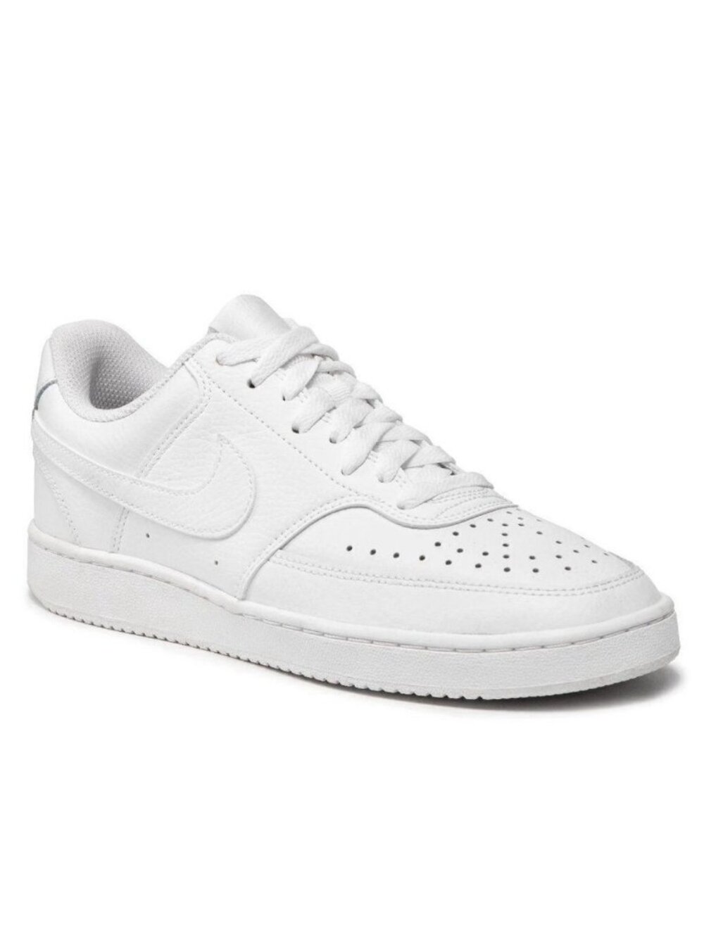 nike cd5434-100 White Court Vision Low Top Leather Sneakers 8